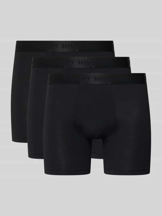 Zdjęcie produktu Bokserki z mieszanki modalu, 3-pack Tommy Hilfiger Czarny