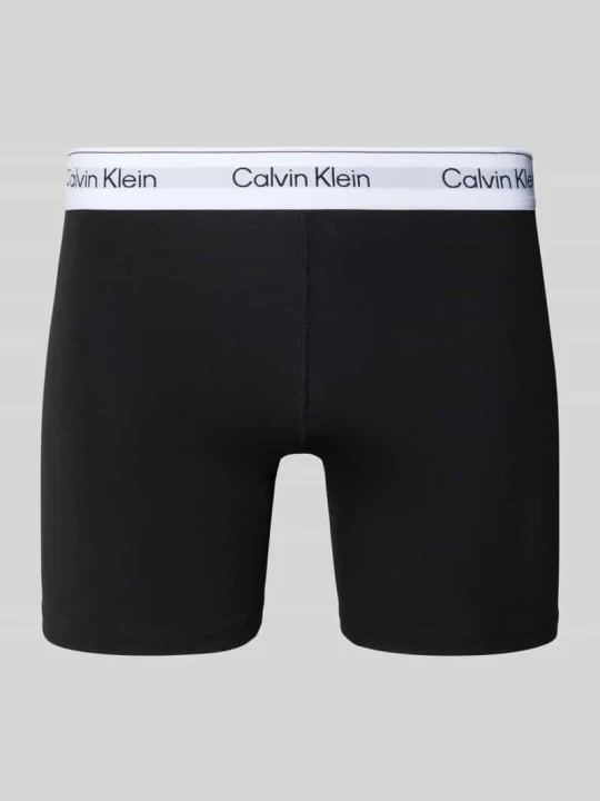 Zdjęcie produktu Spodnie z pasem z logo Calvin Klein Czarny