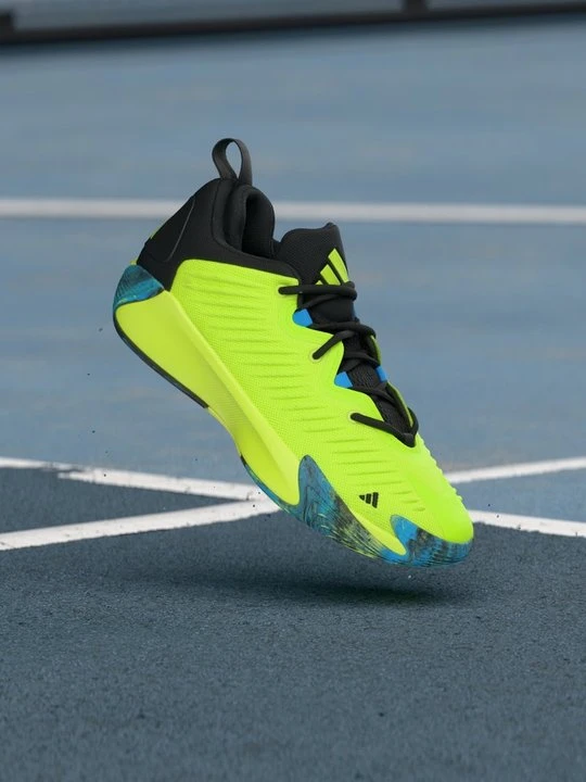 Zdjęcie produktu Obuwie do koszykówki Adidas żółty neon