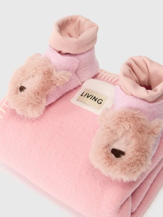 Zdjęcie produktu Obuwie do nauki chodzenia Living Kitzbühel jasnoróżowy