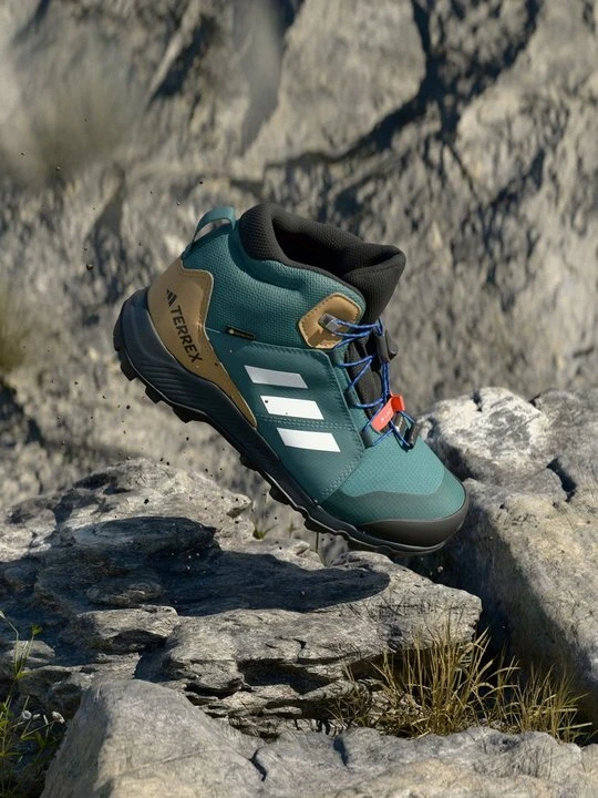 Zdjęcie produktu Obuwie hikingowe Adidas Terrex srebrny