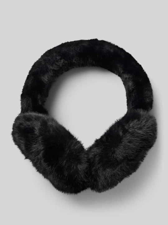 Zdjęcie produktu Ocieplacze na uszy ze sztucznego futra model 'Soft XXL Earwarmer' Kurt Beines Czarny