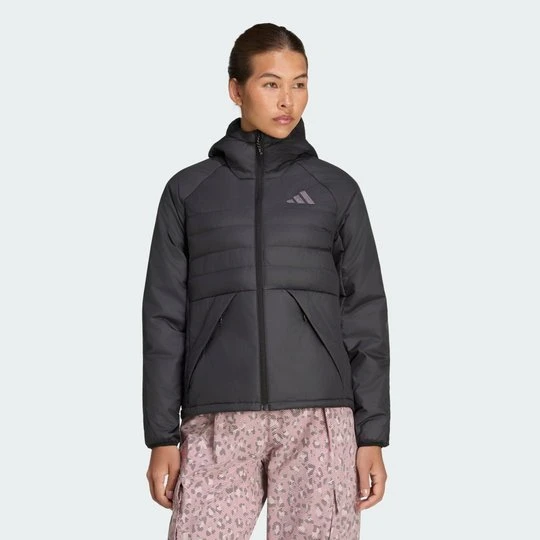 Zdjęcie produktu Ocieplana kurtka z kapturem Terrex Multi CLIMAWARM Adidas czarny