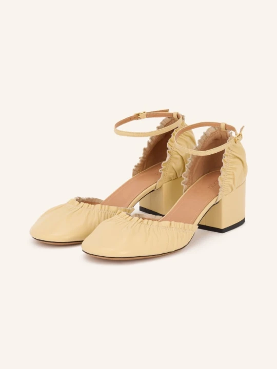 Zdjęcie produktu Odissì Czółenka Diana beige JASNOŻÓŁTY