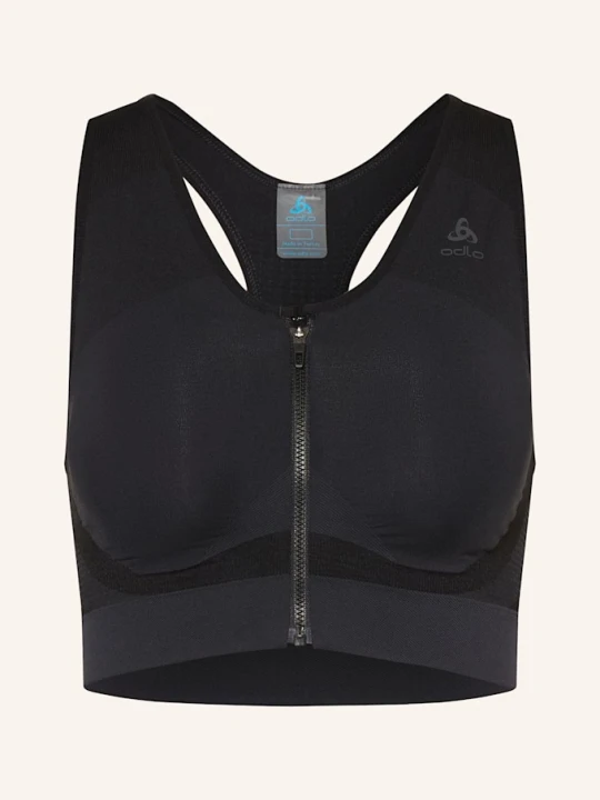 Zdjęcie produktu Odlo Biustonosz Sportowy Seamless High schwarz CZARNY
