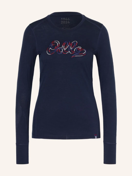 Zdjęcie produktu Odlo Koszulka Funkcyjna Merino 200 80th Anniversary Z Wełny Merynosowej blau