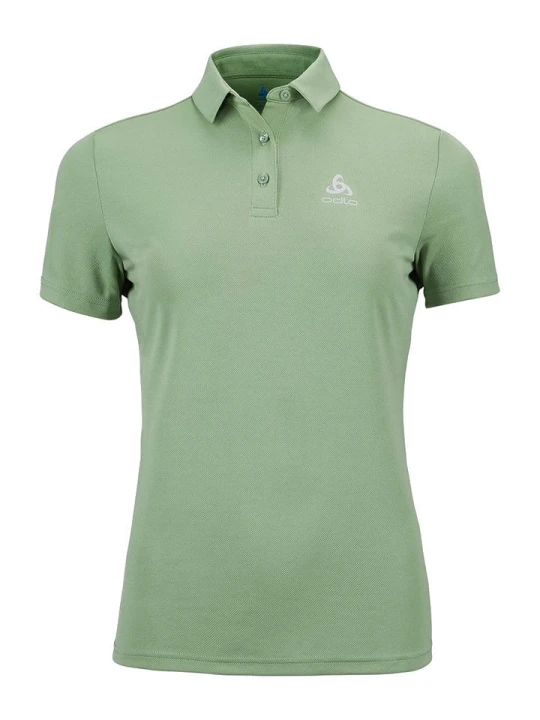 Zdjęcie produktu Odlo Koszulka polo "Cardada" w kolorze zielonym rozmiar: XS