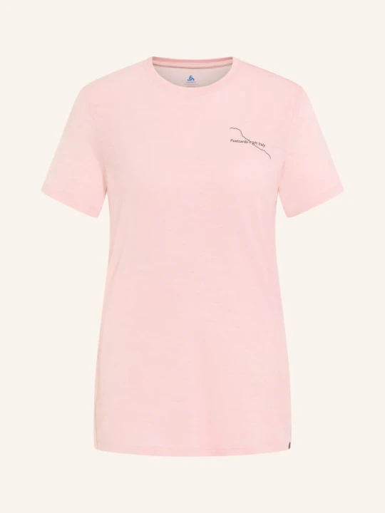 Zdjęcie produktu Odlo Koszulka Postcards Z Wełny Merynosowej pink