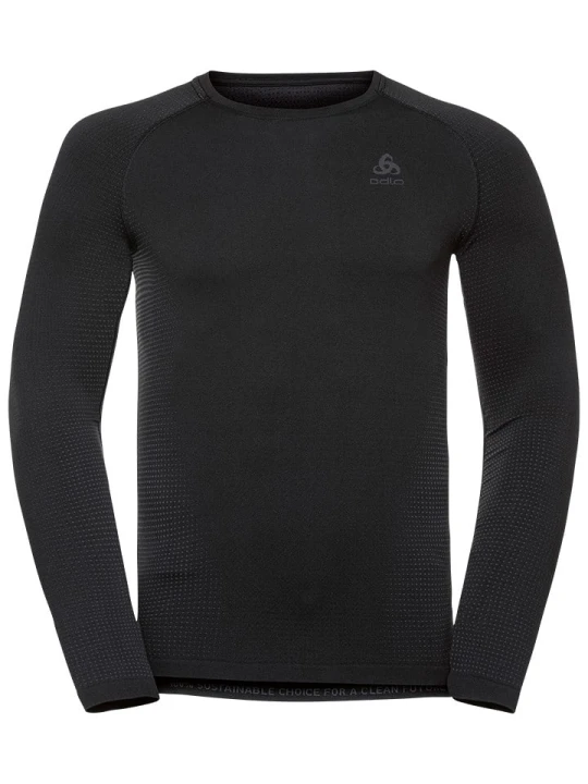 Zdjęcie produktu Odlo Podkoszulek funkcyjny "Performance Warm Eco" w kolorze antracytowym rozmiar: XL
