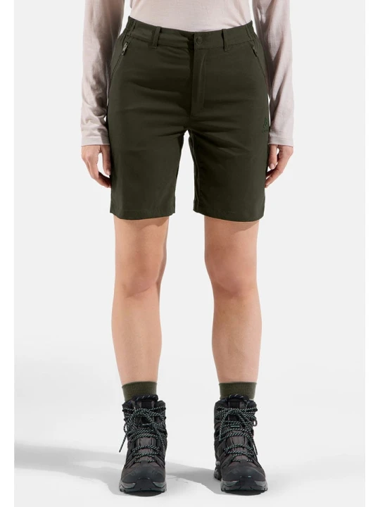 Zdjęcie produktu Odlo Szorty funkcyjne "Ascent Light" w kolorze khaki rozmiar: 38
