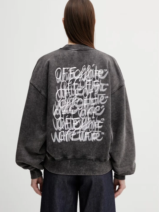 Zdjęcie produktu Off-White bluza bawełniana Off Marker Off White