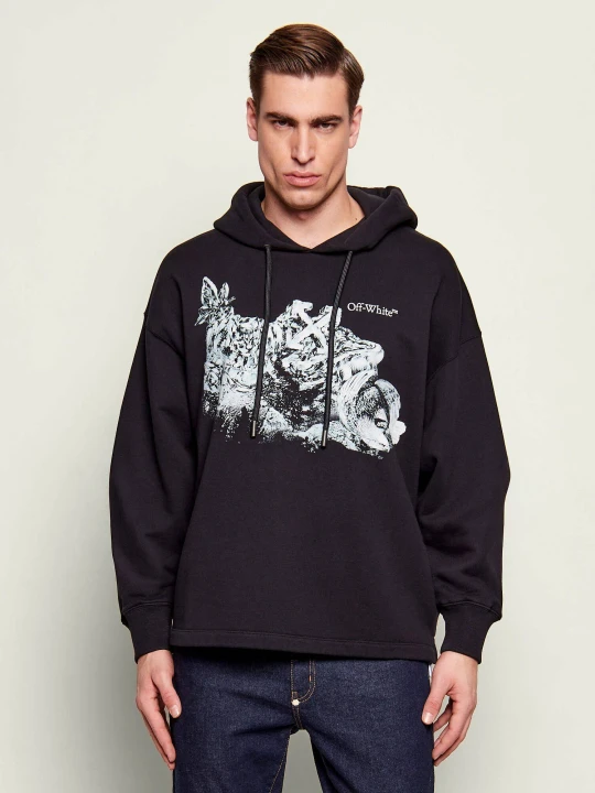 Zdjęcie produktu OFF-WHITE Bluza EAGLE ROCK | Relaxed fit Off White czarny