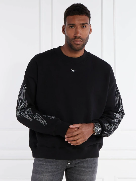 Zdjęcie produktu OFF-WHITE Bluza | Regular Fit Off White czarny