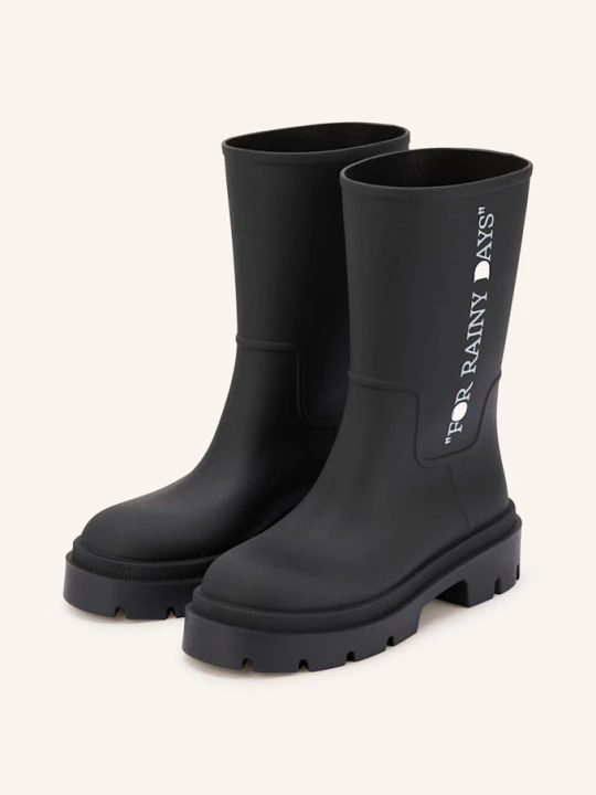 Zdjęcie produktu Off-White Botki Gumowe Reboot schwarz Off White CZARNY