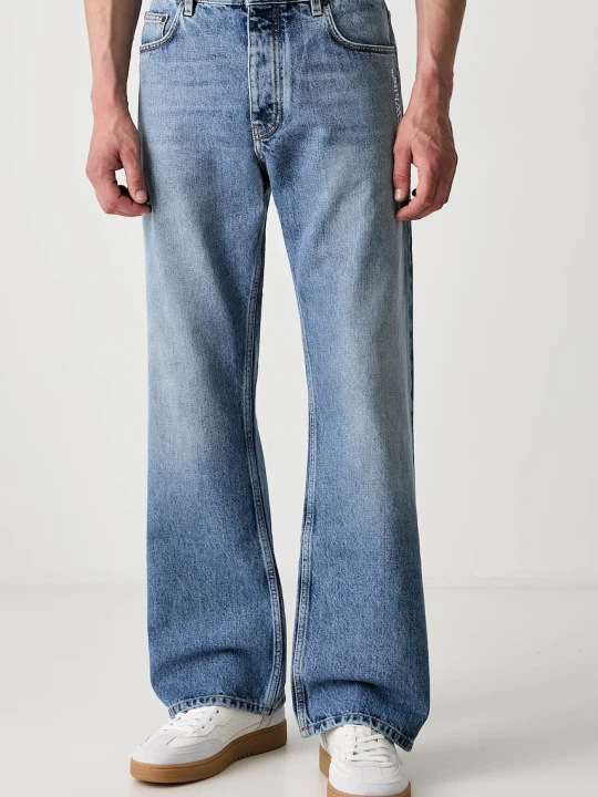 Zdjęcie produktu Off-White Half Arrow jeansy relaxed fit męskie Off White