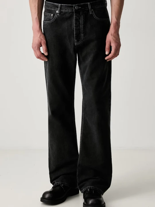Zdjęcie produktu Off-White Half Arrow jeansy relaxed fit męskie Off White