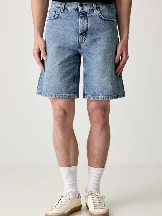 Zdjęcie produktu Off-White Half Arrow szorty jeansowe męskie Off White