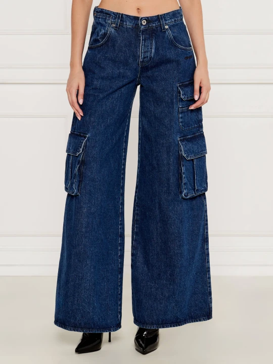Zdjęcie produktu OFF-WHITE Jeansy | flare fit Off White niebieski