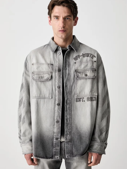 Zdjęcie produktu Off-White koszula jeansowa męska Off White
