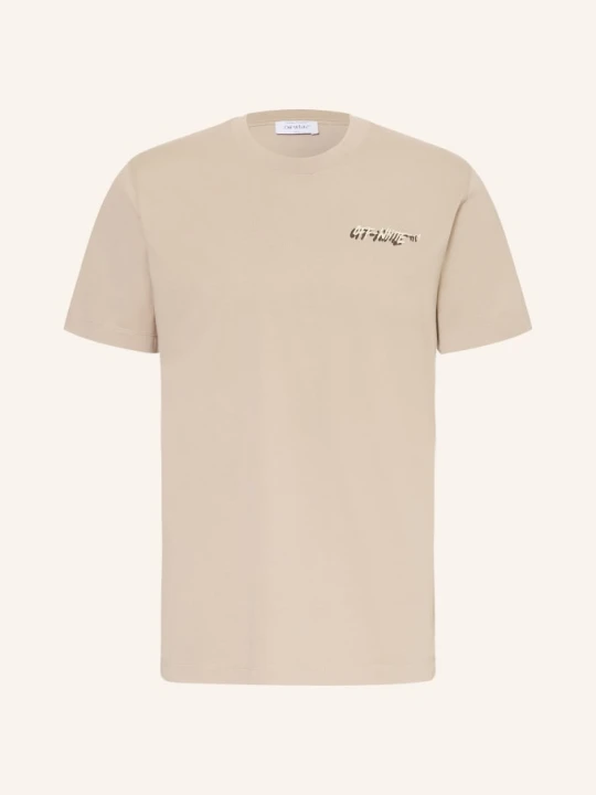 Zdjęcie produktu Off-White Koszulka beige Off White JASNOBRĄZOWY