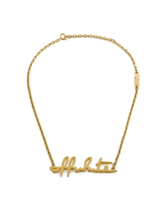 Zdjęcie produktu Off-White Naszyjnik OWOB026R21MET0017600 Złoty Off White