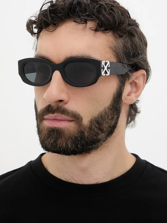 Zdjęcie produktu Off-White okulary przeciwsłoneczne okrągłe Off White czarny
