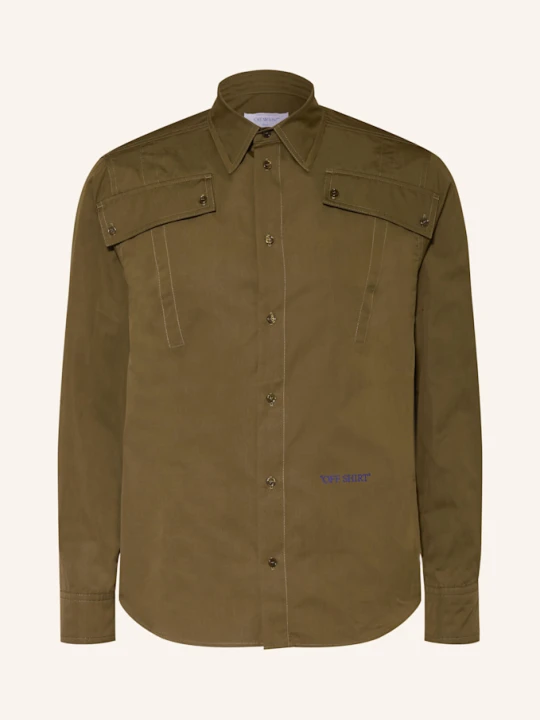 Zdjęcie produktu Off-White Overjacket braun Off White OLIWKOWY