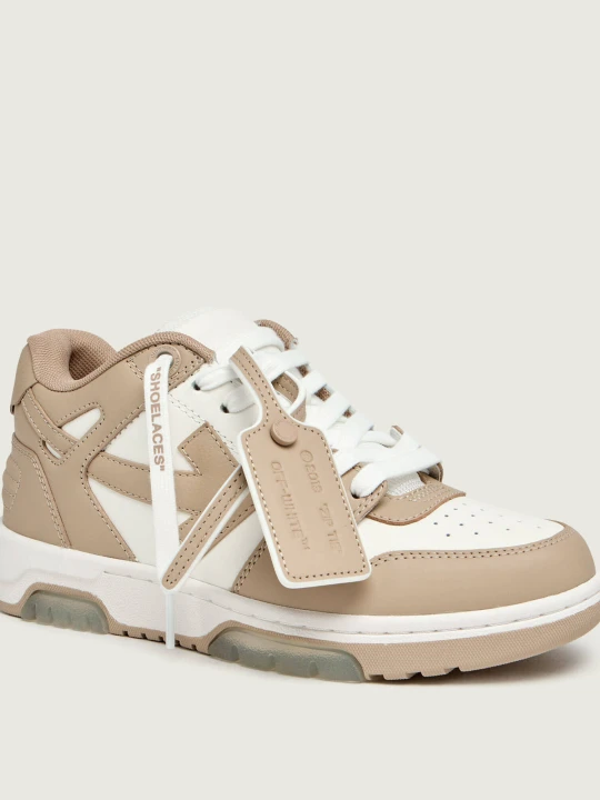 Zdjęcie produktu OFF-WHITE Skórzane sneakersy W-OUT OF OFFICE Off White beżowy