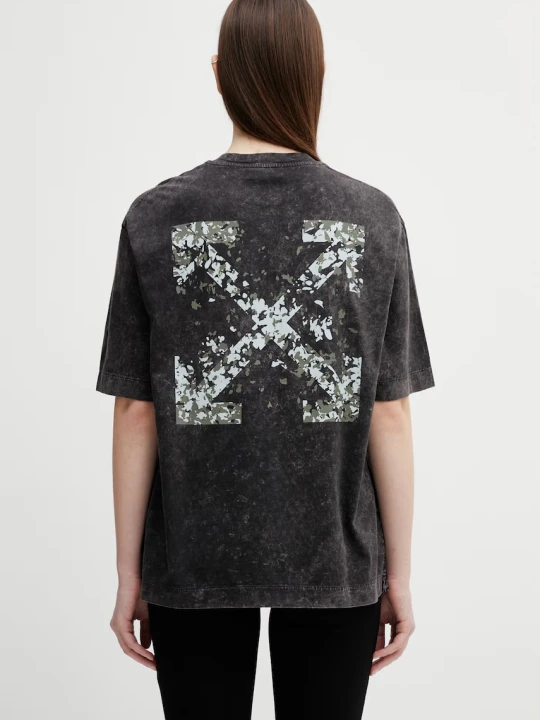 Zdjęcie produktu Off-White t-shirt bawełniany Arrow Confetti Off White