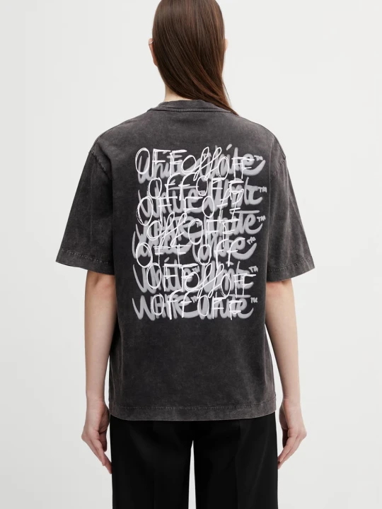 Zdjęcie produktu Off-White t-shirt bawełniany Off Marker Off White