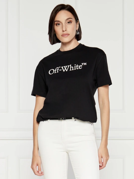 Zdjęcie produktu OFF-WHITE T-shirt | Relaxed fit Off White czarny