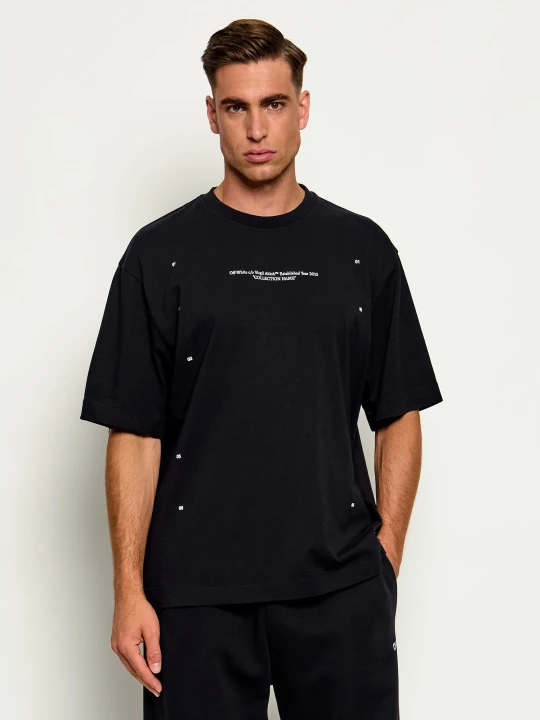 Zdjęcie produktu OFF-WHITE T-shirt Chakra Arrow Skate | Oversize fit Off White czarny
