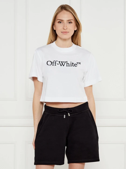 Zdjęcie produktu OFF-WHITE T-shirt | Cropped Fit Off White