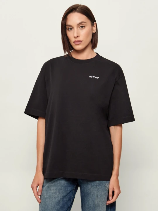 Zdjęcie produktu OFF-WHITE T-shirt HALF ARROW SKATE | Loose fit Off White czarny