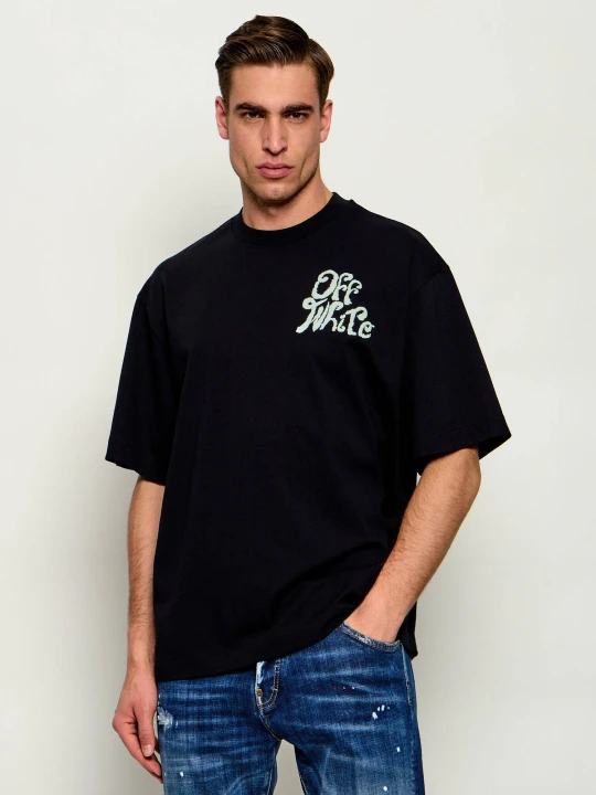 Zdjęcie produktu OFF-WHITE T-shirt SKATE | Relaxed fit Off White czarny