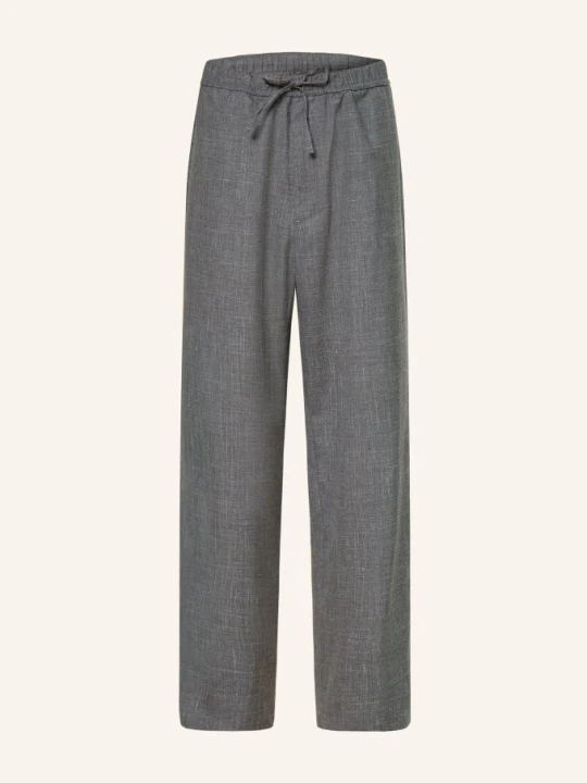Zdjęcie produktu Officine Générale Spodnie Sztruksowe Slim Fit grau SZARY