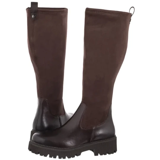 Zdjęcie produktu Oficerki Brązowe 9-26509-43 329 Dk Brown Comb (CP451-a) Caprice