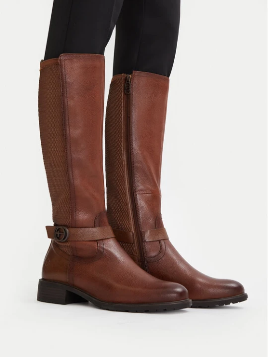 Zdjęcie produktu Oficerki Tamaris 1-25618-43 Brązowy
