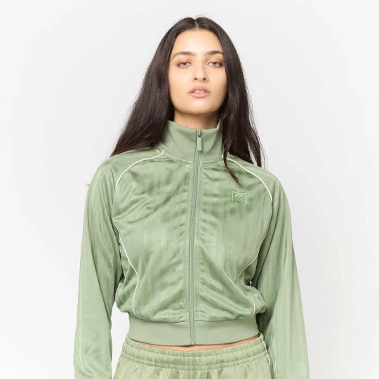 Zdjęcie produktu OG Shadow Stripe Cropped Trackjacket Karl Kani zielony