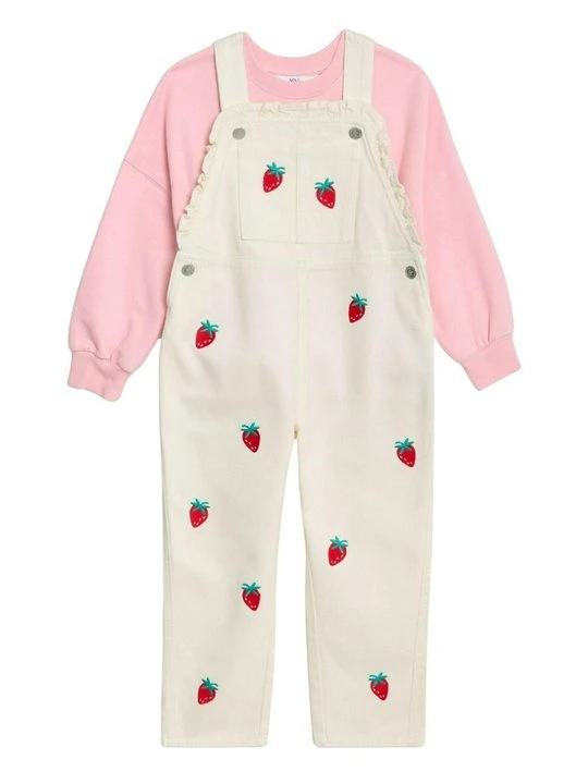 Zdjęcie produktu Ogrodniczki Marks & Spencer różowy