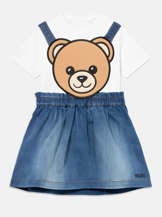 Zdjęcie produktu Ogrodniczki MOSCHINO jasnoróżowy