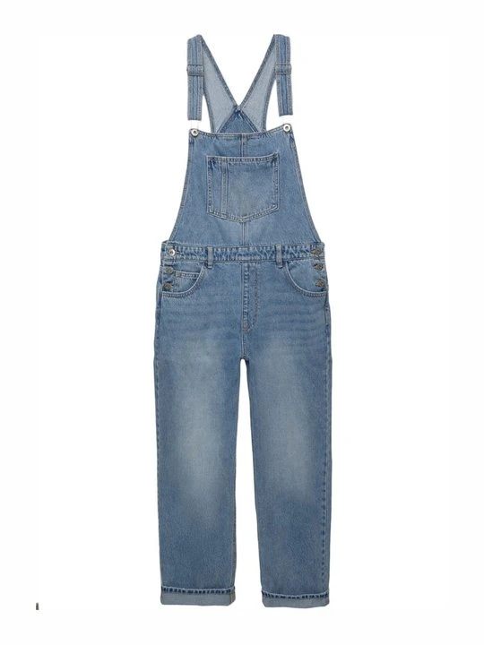 Zdjęcie produktu Ogrodniczki PULL&BEAR niebieski denim