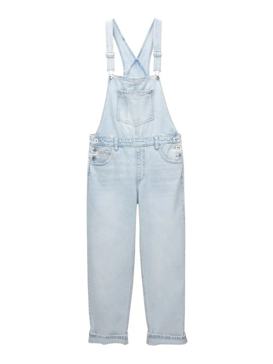Zdjęcie produktu Ogrodniczki PULL&BEAR jasnoniebieski