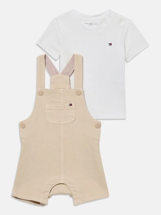 Zdjęcie produktu Ogrodniczki Tommy Hilfiger beżowy