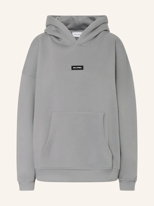 Zdjęcie produktu Oh April Bluza Z Kapturem Oversize grau SZARY