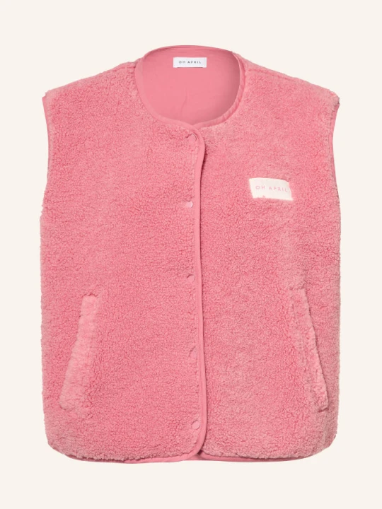 Zdjęcie produktu Oh April Kamizelka Z Futerkiem Magnolia pink