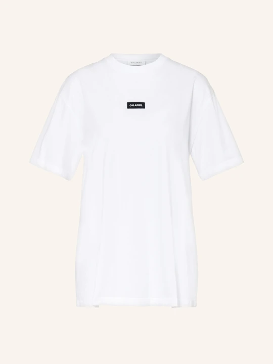 Zdjęcie produktu Oh April T-Shirt Boyfriend weiss BIAŁY