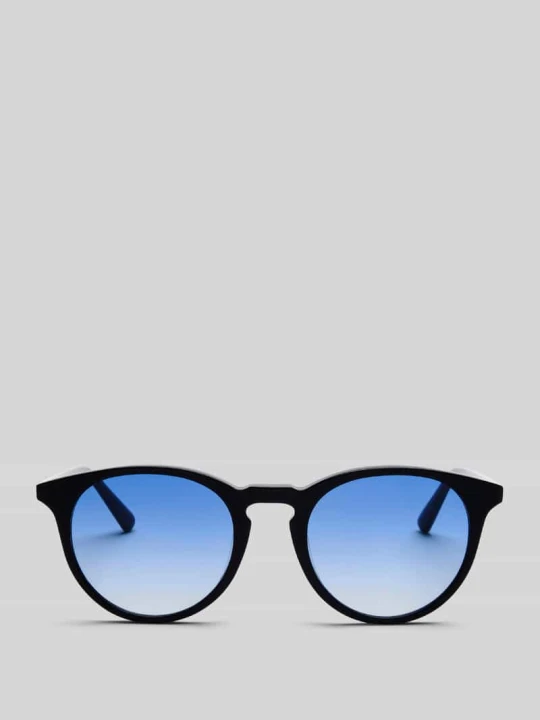 Zdjęcie produktu Okrągłe okulary przeciwsłoneczne model 'NEW DEPP' MessyWeekend czarny