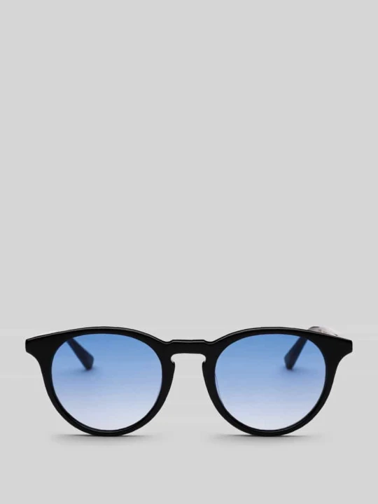 Zdjęcie produktu Okrągłe okulary przeciwsłoneczne model 'NEW DEPP' MessyWeekend Czarny