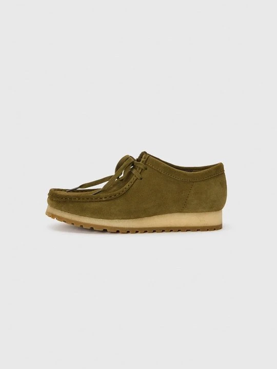 Zdjęcie produktu Sznurowane obuwie sportowe Clarks ciemnozielony